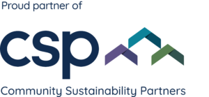 Proud partner of Community Sustainability Partners